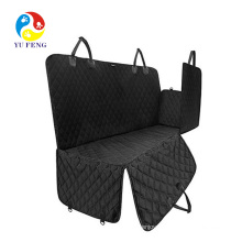 3 in 1 Pet Seat Car Cover by Waterproof Back Seat Cover, Hammock Style, Nonslip, Scratchproof And Washable Bonus Pet Seatbelt